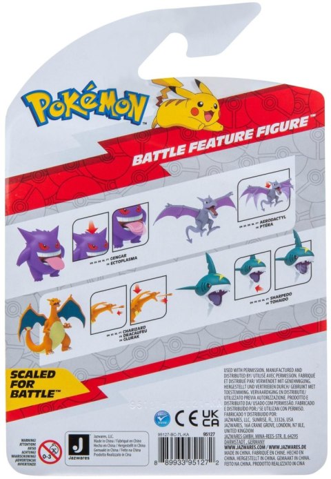 Pokemon Sharpedo Figurka Kolekcjonerska Deluxe Action 95127 Pokemon Sharpedo Figurka Kolekcjonerska Deluxe Action 95127