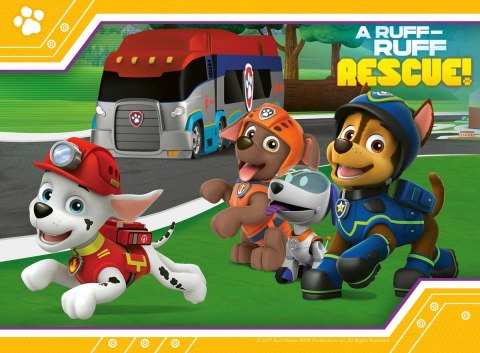 Ravensburger Puzzle dla dzieci 2D 4in1: Drużyna Psi Patrol 12/16/20/24 elementy 6936