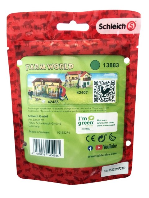 Schleich 13883S Mała Owieczka Farm World Red Figurka Schleich 13883S Mała Owieczka Farm World Red Figurka