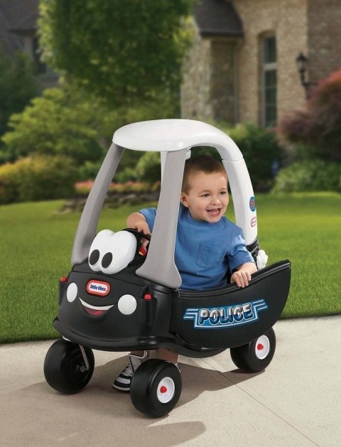 Little Tikes Cozy Coupe Police Jeździk Radiowóz Policja Pchacz 615795 Czarny Little Tikes Cozy Coupe Police Jeździk Radiowóz Policja Pchacz 615795 Czarny