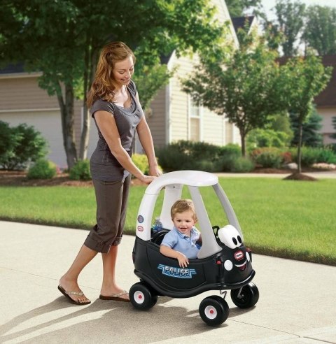 Little Tikes Cozy Coupe Police Jeździk Radiowóz Policja Pchacz 615795 Czarny Little Tikes Cozy Coupe Police Jeździk Radiowóz Policja Pchacz 615795 Czarny