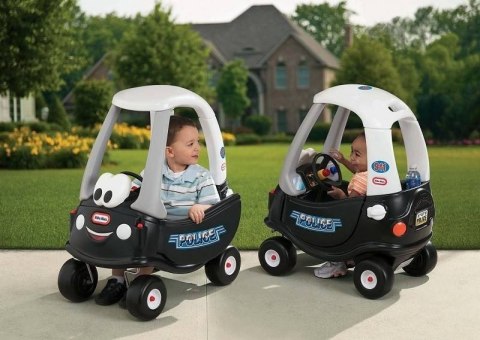 Little Tikes Cozy Coupe Police Jeździk Radiowóz Policja Pchacz 615795 Czarny Little Tikes Cozy Coupe Police Jeździk Radiowóz Policja Pchacz 615795 Czarny