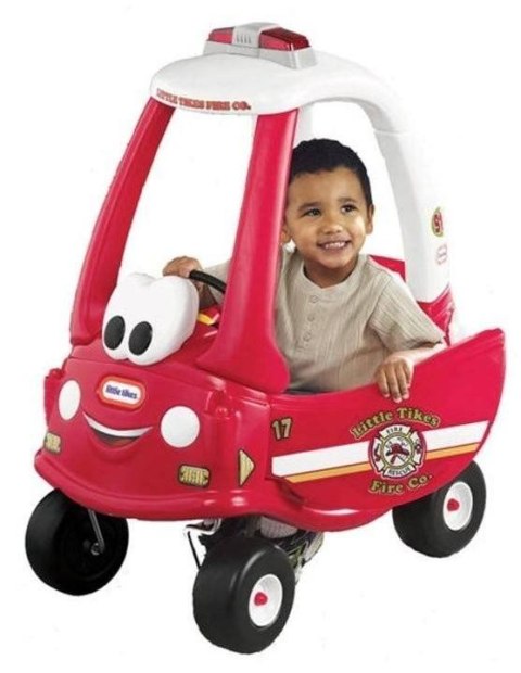 Little Tikes Ride Rescue Cozy Coupe Straż Pożarna Jeździk Pchacz 172502 Czerwony Little Tikes Ride Rescue Cozy Coupe Straż Pożarna Jeździk Pchacz 172502 Czerwony