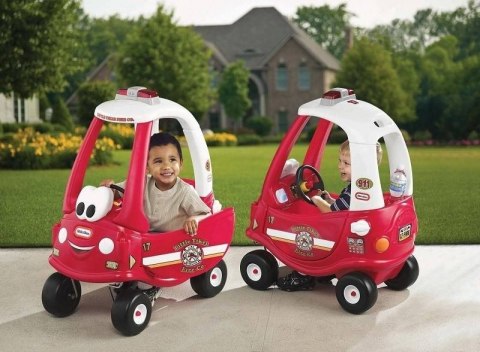 Little Tikes Ride Rescue Cozy Coupe Straż Pożarna Jeździk Pchacz 172502 Czerwony Little Tikes Ride Rescue Cozy Coupe Straż Pożarna Jeździk Pchacz 172502 Czerwony