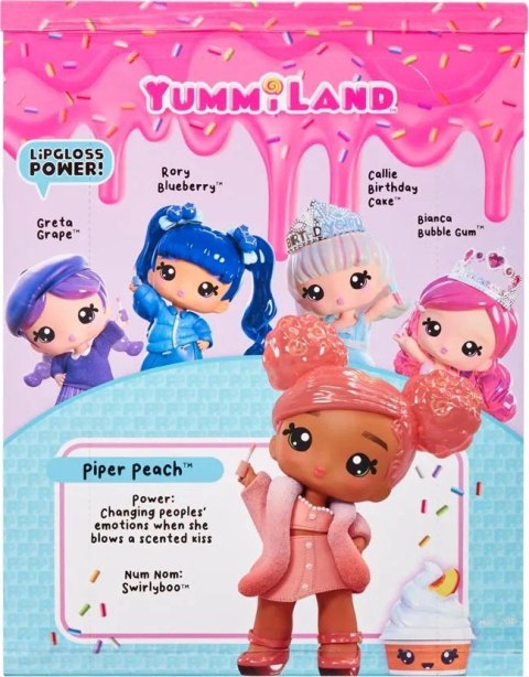 120797EUC Yummiland Large Doll + Lipgloss Pet- Piper Peach 120797EUC Yummiland Large Doll + Lipgloss Pet- Piper Peach