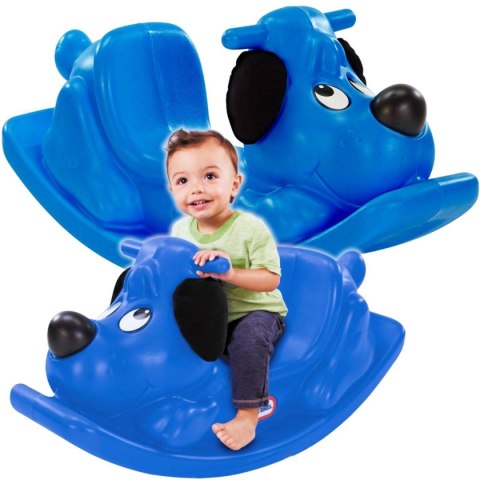 Little Tikes Piesek Na Biegunach Bujak Niebieski 174261