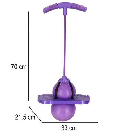 Skoczek dla dzieci pogo równowaga jumper fioletowy Skoczek dla dzieci pogo równowaga jumper fioletowy