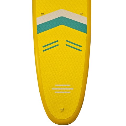 Deska SUP pompowana do pływania z siedzeniem akcesoriami wiosło zestaw żółta 350 cm Deska SUP pompowana do pływania z siedzeniem akcesoriami wiosło zestaw żółta 350 cm
