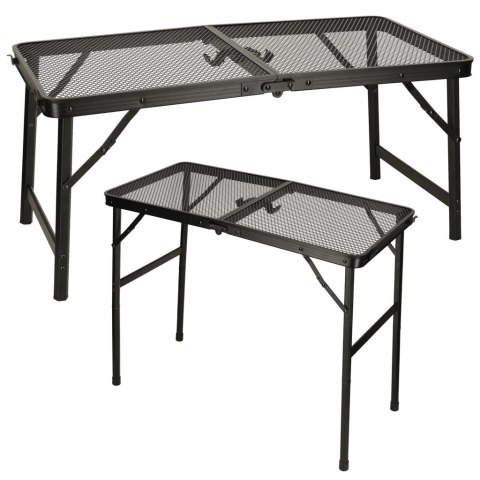 Stół stolik turystyczny LUARO kempingowy cateringowy składany 80 x 40 x 66 x 37 cm Stół stolik turystyczny LUARO kempingowy cateringowy składany 80 x 40 x 66 x 37 cm