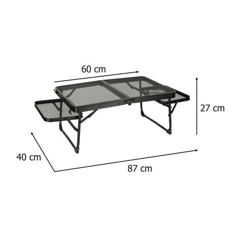 Stół stolik turystyczny LUARO kempingowy cateringowy składany 87 x 60 x 40 x 27 cm Stół stolik turystyczny LUARO kempingowy cateringowy składany 87 x 60 x 40 x 27 cm